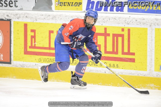 2014-11-23 Valpellice-Hockey Milano Rossoblu U12 3193 Alessia Labruna